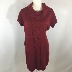 🇺🇸Anna a new approach sweater dress L red